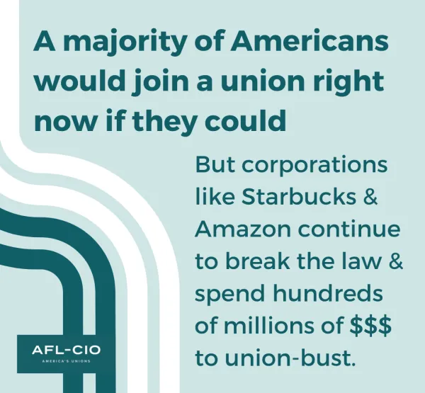 Americans would join union if they could