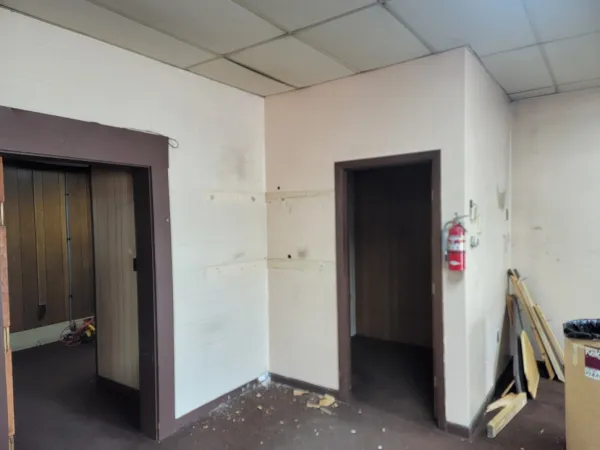 meeting room closet before removal